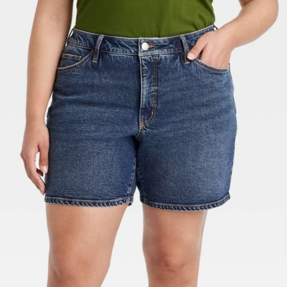 Ava & Viv Blue Jean Shorts
